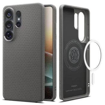 Калъф за Samsung Galaxy S26 Ultra - Liquid Air MagSafe - Spigen - Мраморно сив
