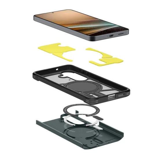 Калъф за Samsung Galaxy S26 - Tough Armor MagSafe - Spigen - Зелен