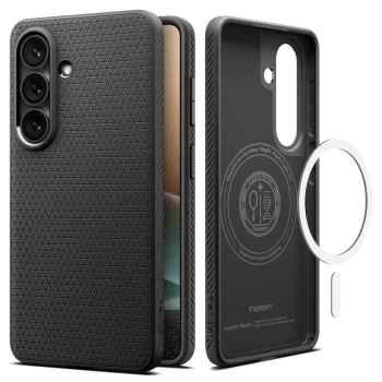 Калъф за Samsung Galaxy S26 Plus - Liquid Air MagSafe - Spigen - Матово черен