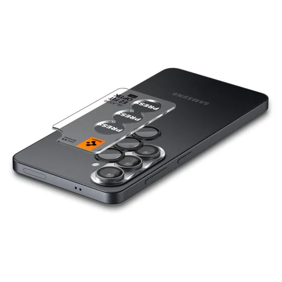 Протектор за камера за Samsung Galaxy S26 Plus - Optik.tR EZ Fit Pro HD (2 pack) - Spigen - Черен