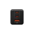 Зарядно устройство Spigen Essential EE473EU (ACH09465) - USB, 2x Type-C, 47W - Черно