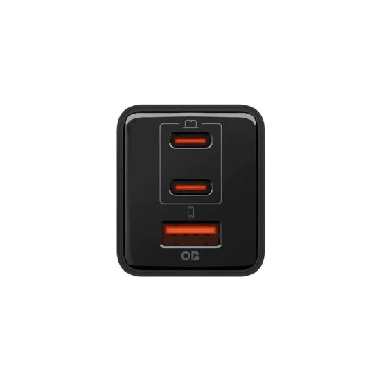 Зарядно устройство Spigen Essential EE473EU (ACH09465) - USB, 2x Type-C, 47W - Черно