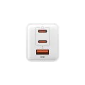Зарядно устройство Spigen Essential EE473EU (ACH09464) - USB, 2x Type-C, 47W - Бяло
