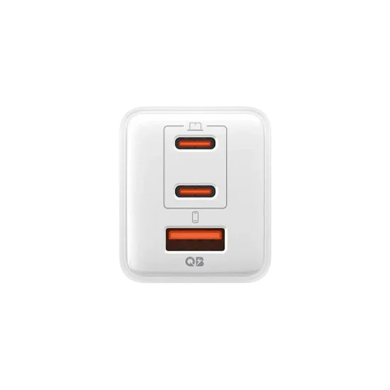 Зарядно устройство Spigen Essential EE473EU (ACH09464) - USB, 2x Type-C, 47W - Бяло