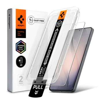 Протектор за Samsung Galaxy S26 Plus - Glas.tR EZ-FIT Pro (Anti-Reflection) (2 pack) - Spigen - Прозрачен