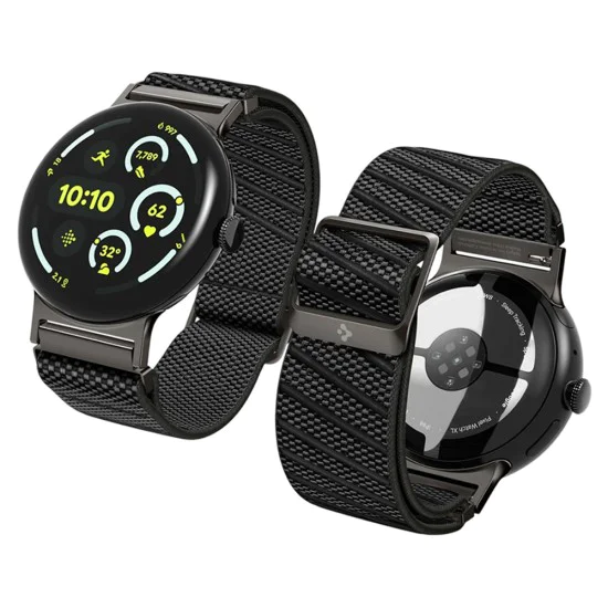 Каишка за Google Pixel Watch 1-4 (41mm) - Lite Fit X - Spigen - Черна