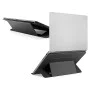 Стойка за лаптоп Spigen LD201-S7 (AMP11116) - сгъваема, до 14" - Черна