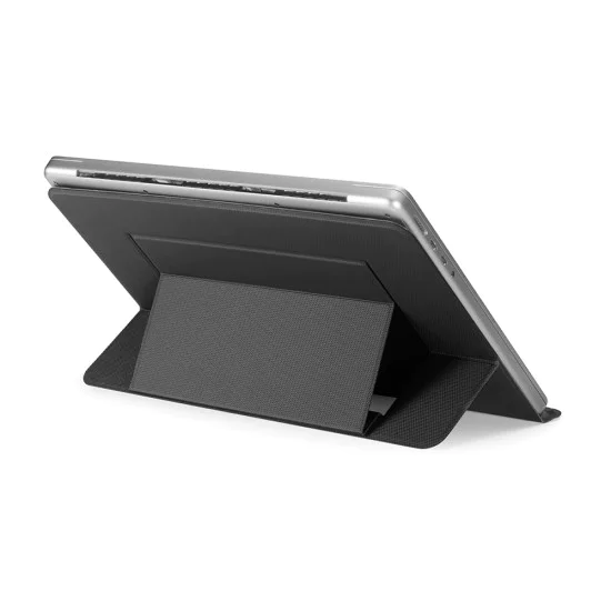 Стойка за лаптоп Spigen LD201-S7 (AMP11116) - сгъваема, до 14 - Черна