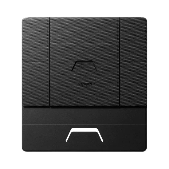 Стойка за лаптоп Spigen LD201-S8 (AMP11117) - сгъваема, до 16 - Черна