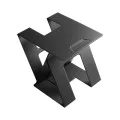 Стойка за лаптоп и бюро Spigen LD201-S10 (AMP11119) - сгъваема - Черна