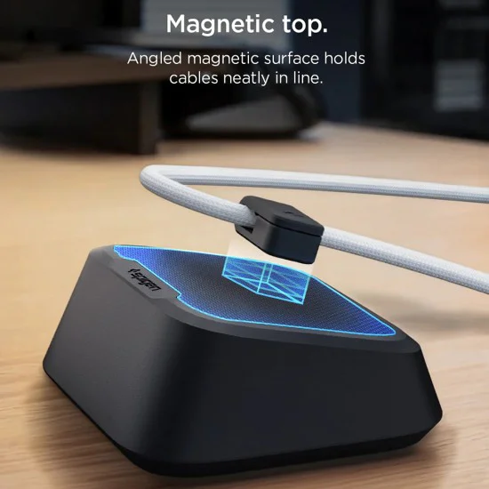 Магнитен държач за кабели Spigen LD103 (APP11145) - Черен