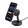 Безжично зарядно устройство Spigen Essential EF151MS (ACH10441) - MagSafe, 15W - Черно