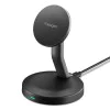 Безжично зарядно устройство Spigen Essential EF151MS (ACH10441) - MagSafe, 15W - Черно