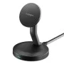 Безжично зарядно устройство Spigen Essential EF151MS (ACH10441) - MagSafe, 15W - Черно