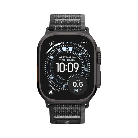 Каишка с калъф за Apple Watch (44/45/46/49mm) - Athlex Air 2 - Spigen - Active Gray