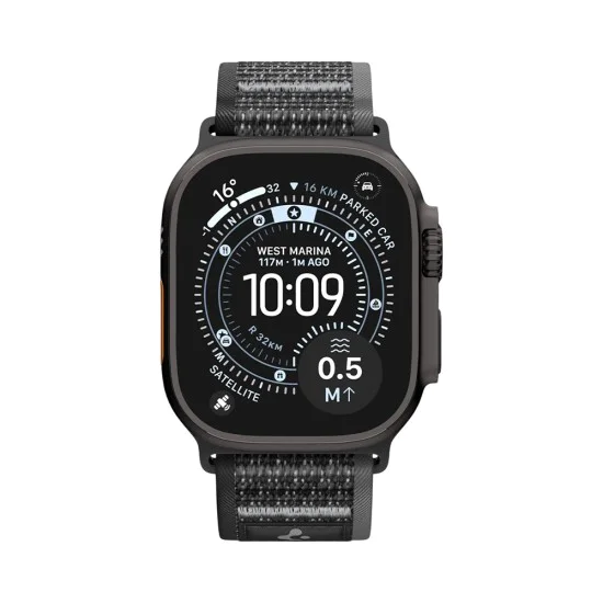 Каишка с калъф за Apple Watch (44/45/46/49mm) - Athlex Air 2 - Spigen - Active Gray