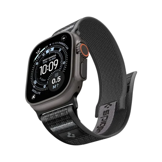 Каишка с калъф за Apple Watch (44/45/46/49mm) - Athlex Air 2 - Spigen - Active Gray