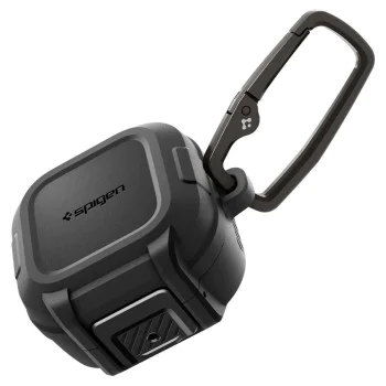 Калъф за Samsung Galaxy Buds 4 / Buds 4 Pro - Lock Fit - Spigen - Матово черен