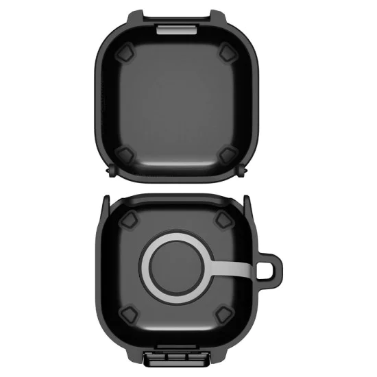 Калъф за Samsung Galaxy Buds 4 / Buds 4 Pro - Lock Fit - Spigen - Матово черен