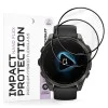 Протектор за Garmin Fenix 8 / 8 Pro 47mm - Nano Flex (2 pack) - Techsuit - Черен