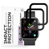 Протектор за Apple Watch 4 / 5 / 6 / SE / SE 2 / SE 3 44mm - Nano Flex (2 pack) - Techsuit - Черен