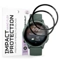 Протектор за Garmin vivoactive 6 - Nano Flex (2 pack) - Techsuit - Черен