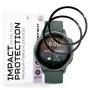 Протектор за Garmin vivoactive 6 - Nano Flex (2 pack) - Techsuit - Черен