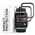 Протектор за Huawei Watch D2 - Nano Flex (2 pack) - Techsuit - Черен