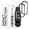 Протектор за Xiaomi Mi Band 8 / 8 NFC - Nano Flex (2 pack) - Techsuit - Черен
