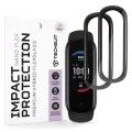 Протектор за Amazfit Band 5 - Nano Flex (2 pack) - Techsuit - Черен