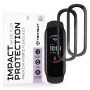 Протектор за Amazfit Band 5 - Nano Flex (2 pack) - Techsuit - Черен