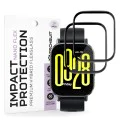 Протектор за Xiaomi Redmi Watch 5 Active - Nano Flex (2 pack) - Techsuit - Черен