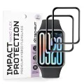 Протектор за Xiaomi Smart Band 9 Pro - Nano Flex (2 pack) - Techsuit - Черен