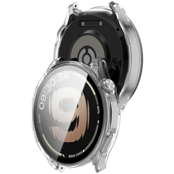 Калъф с протектор за OnePlus Watch Lite / Oppo Watch S - Defense360 Pro - Techsuit - Прозрачен