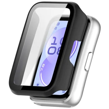 Калъф с протектор за Huawei Band 11 - Defense360 Pro - Techsuit - Черен