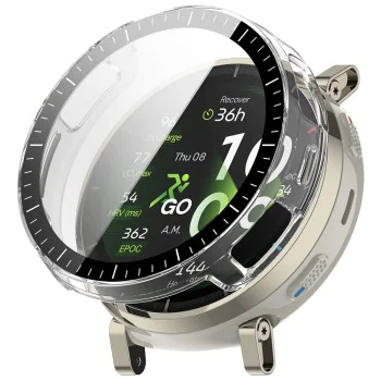 Калъф с протектор за Amazfit Active 3 Premium - Defense360 Pro - Techsuit - Прозрачен
