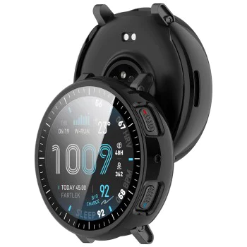 Калъф с протектор за Amazfit Active Max - Defense360 Pro - Techsuit - Черен