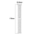Каишка за Huawei Band 11 / Band 11 Pro - Watchband (W010) - Techsuit - Сребрист