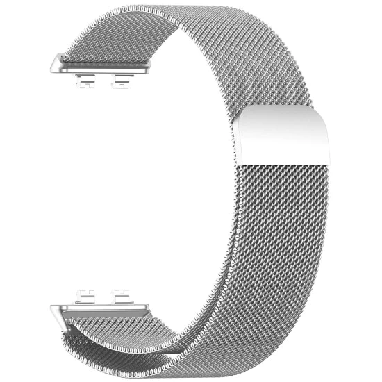 Каишка за Huawei Band 11 / Band 11 Pro - Watchband (W009) - Techsuit - Сребрист