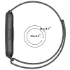 Каишка за Huawei Band 11 / Band 11 Pro - Watchband (W009) - Techsuit - Черен