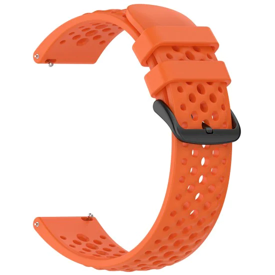 Каишка 22mm за Amazfit Active Max/Galaxy Watch 46mm/Watch 3/Gear S3/GTR 2 - (W083) - Techsuit - Оранжев