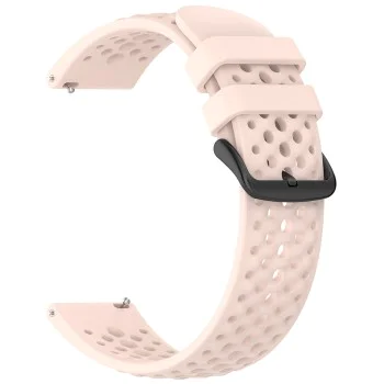 Каишка 22mm за Amazfit Active Max/Galaxy Watch 46mm/Watch 3/Gear S3/GTR 2 - (W083) - Techsuit - Розов