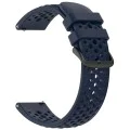 Каишка 22mm за Amazfit Active Max/Galaxy Watch 46mm/Watch 3/Gear S3/GTR 2 - (W083) - Techsuit - Син