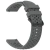 Каишка 22mm за Amazfit Active Max/Galaxy Watch 46mm/Watch 3/Gear S3/GTR 2 - (W083) - Techsuit - Сив