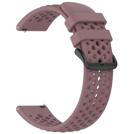 Каишка 22mm за Amazfit Active Max/Galaxy Watch 46mm/Watch 3/Gear S3/GTR 2 - (W083) - Techsuit - Лилав