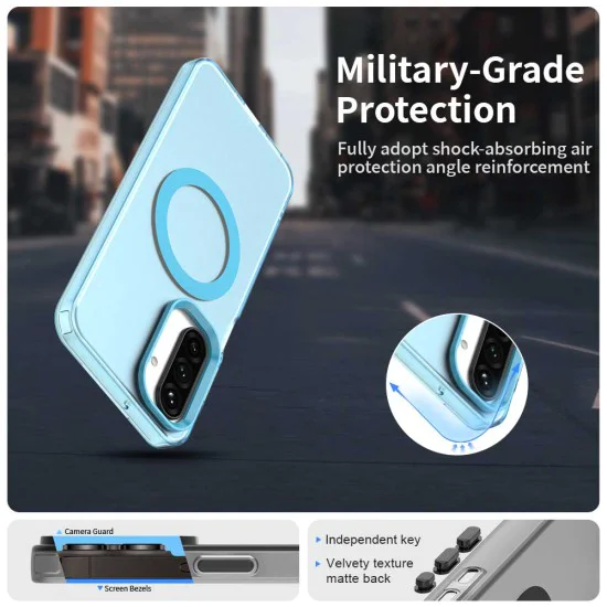 Калъф за Samsung Galaxy A27 5G - CandyCase MagSafe - Techsuit - Син