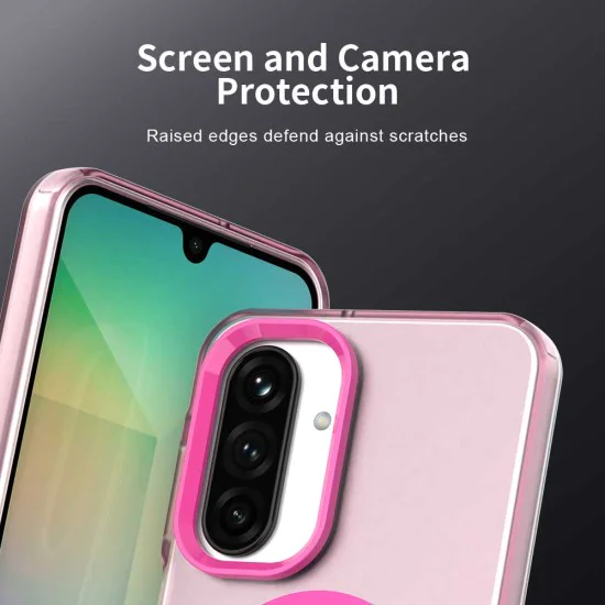 Калъф за Samsung Galaxy A27 5G - CandyCase MagSafe - Techsuit - Розов