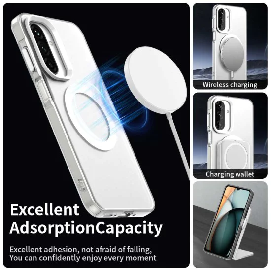 Калъф за Samsung Galaxy A27 5G - CandyCase MagSafe - Techsuit - Бял