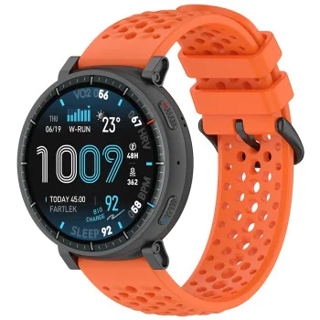 Каишка 22mm за Amazfit Active Max/Galaxy Watch 46mm/Watch 3/Gear S3/GTR 2 - (W083) - Techsuit - Оранжев
