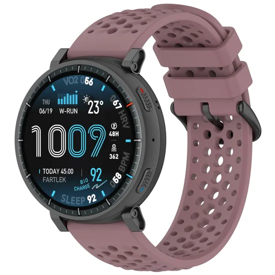 Каишка 22mm за Amazfit Active Max/Galaxy Watch 46mm/Watch 3/Gear S3/GTR 2 - (W083) - Techsuit - Лилав